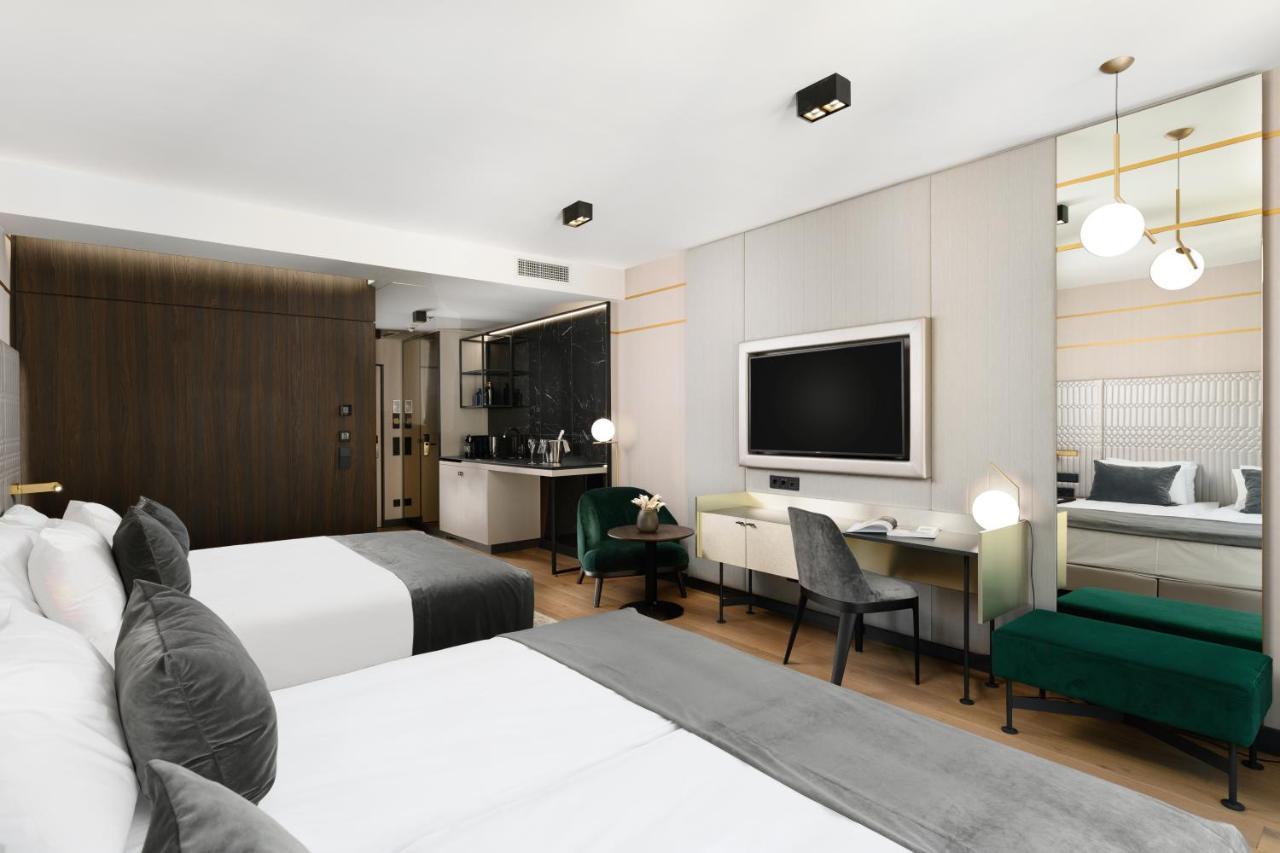 Emerald Downtown Luxury Suites With Hotel Services Budapest Luaran gambar